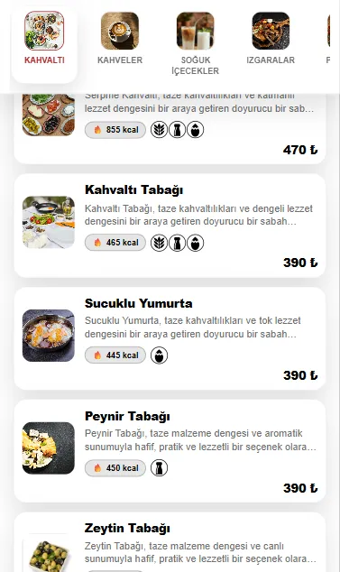 Demo Menü 5